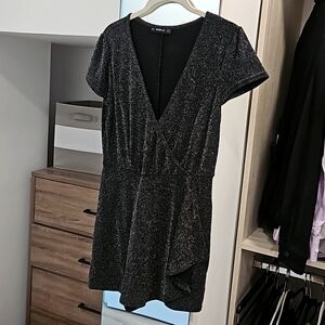 Zara shimmery romper.